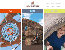 Tablet Screenshot of idsculpture.com